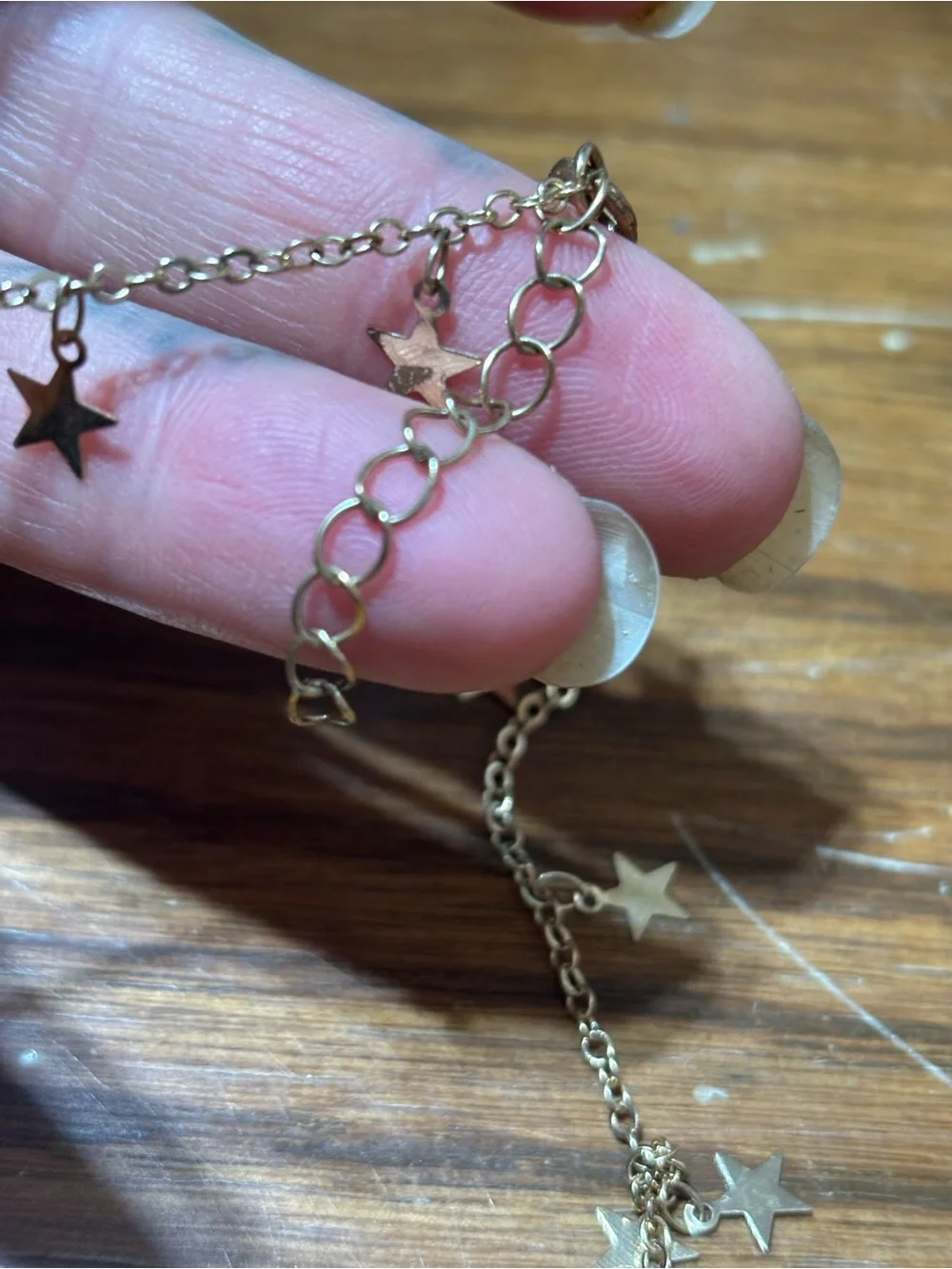 Gold Star Charm Necklace